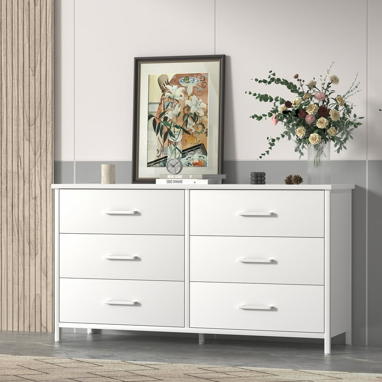 White industrial dresser deals