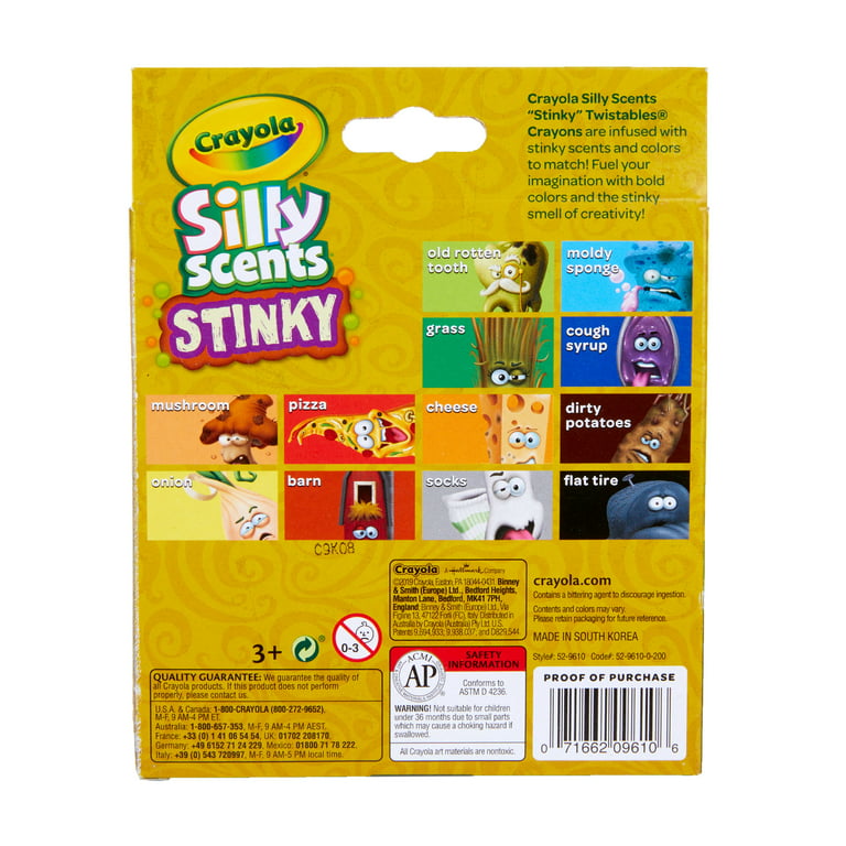 12 Ct Stinky Scents Mini Twistables BIN529610 Crayola Crayons