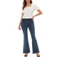 thumbnail image 2 of INSPIRE CHIC Pantalones Largos Vintage para Mujeres Clásicos de Cintura Alta, Jeans de Campana Azules M, 2 of 7