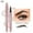 Coffee, variant on SDJMa New Eyebrow Pencil,3D 4 Fork Tip Eyebrow Pen Microblading Brow Pencil, Precise Brow Pen Makeup, 24 Hours Water-proof & Smudge-proof Natural Hair Like Brows (Black)