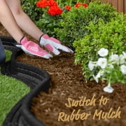 GroundSmart Cypress Shredded Rubber Mulch, 37.5 Cu Ft