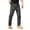 Black, variant on Domzest Men's Cargo Work Hiking Pants Lightweight Water Resistant Quick Dry Fishing Travel Camping Outdoor Breathable Multi Pockets Gray 2XL