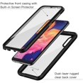 thumbnail image 2 of seacosmo Samsung A10E Case, [Built-in Screen Protector] Full Body Clear Bumper Case Shockproof Protective Phone Cases, 2 of 5