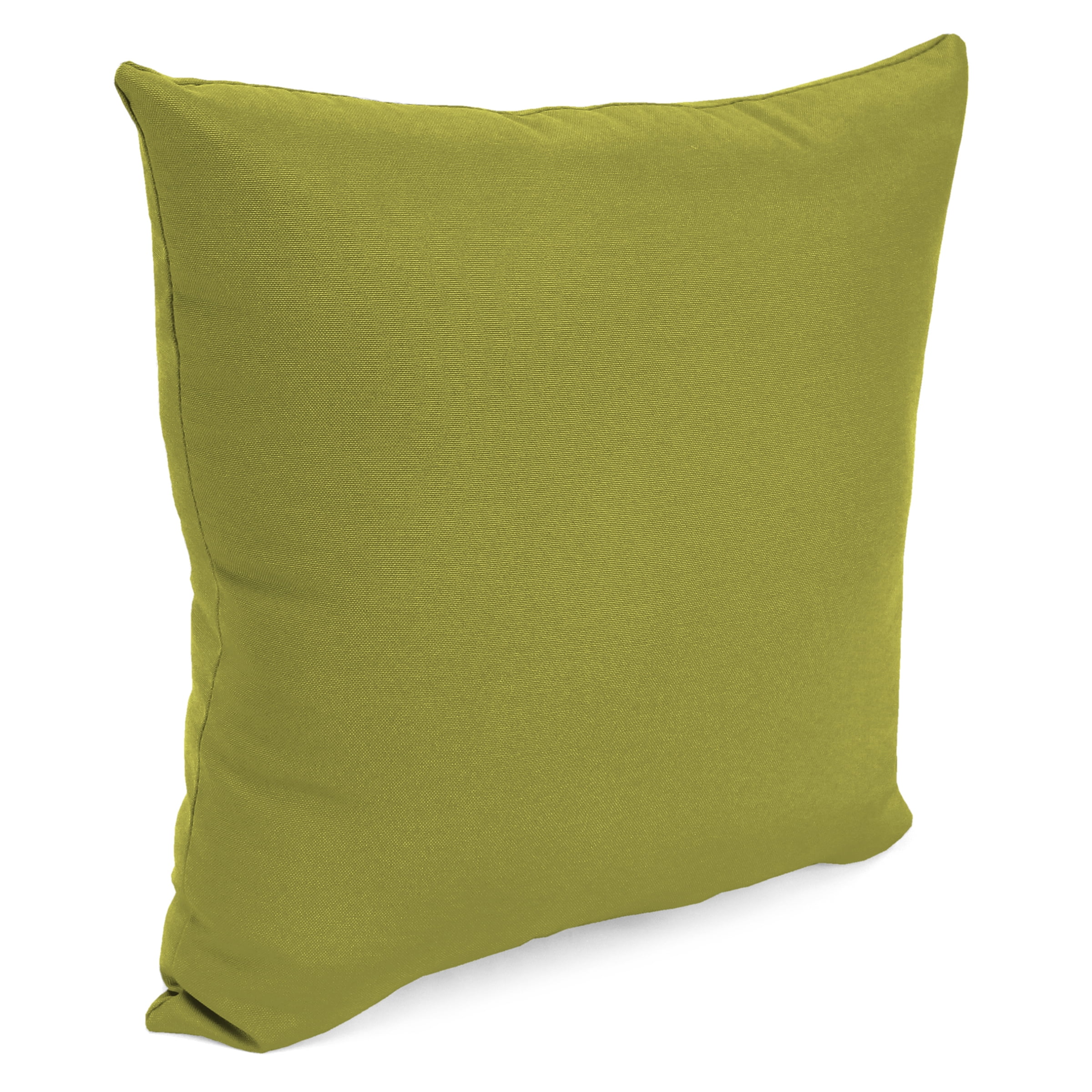 18" Solid Veranda Kiwi Outdoor Throw Pillow