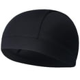 thumbnail image 2 of yotijay 2x Soft Headwear Helmet Liner Skull Cap Beanie Moisture Wicking for Running, Cycling, Skiing, Fishing, Camping, 2 of 7