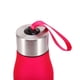thumbnail image 4 of Botella de agua con infusión de frutas de 650 ml para entusiastas del fitness Máquina para hacer jugo de limón para deportes al aire libre roja, 4 of 8