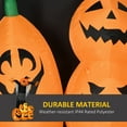 thumbnail image 4 of 9ft Inflatable Halloween Decoration Pumpkin Ghost with Pumpkins, Blow-Up Outdoor LED Display for Lawn, Garden, Party, 4 of 6