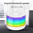 thumbnail image 4 of Portable RGB Lamp Wireless Bluetooth 5.0 Mini Speaker, Atmosphere Light Subwoofer for Outdoor Party Camping, 4 of 6