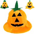 thumbnail image 3 of Inteprter Sombrero de de calabaza para niños para accesorio de disfraz de Halloween, gorra de mascota con forma de calabaza gorra de Kits de decoración para fiestas No.02, 3 of 5