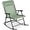 Sage Green, variant on YEXJ Outdoor Folding Rocking Chair, Zero Gravity Lounge Chair, Patio Rocker w/Headrest Pillow-Sage Green