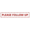 thumbnail image 1 of Printtoo Please Follow Up Self Inking Rubber Stamp Pre-Inked Office Stamp- Home Office Business Stationery, Red- 42 x 9 mm, 1 of 7