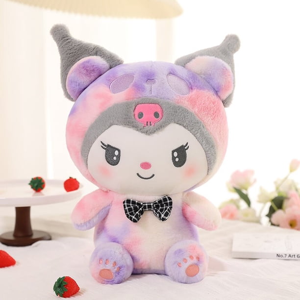Sanrio Kulomi-muñeco de peluche con melodía de perro canela, muñeco de peluche súper suave y cómodo, almohada a máquina, decoración de dormitorio, 40-115cm
