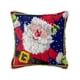 thumbnail image 1 of Wosthever Kits de fabricación de fundas de almohada navideñas Merrier, serie navideña, kits de aguja de lengüeta para bordado Kits de decoración para fiestas BZ747, 1 of 6