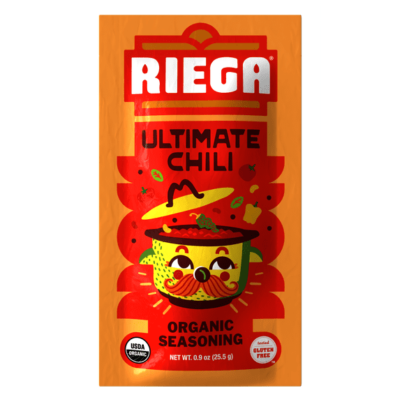 Riega Organic Chili Seasoning Mix, 8 Packets