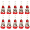 thumbnail image 1 of Connector Terminal Electrical Test Accessories 10Pcs Banana Socket Brass 2mm Panel Socket Connector Terminals For Electronic Industrial Equipment, 1 of 8