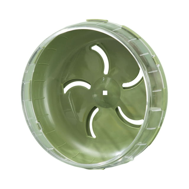 Fairnull Hamster Running Wheel Smooth Edge Bite Resistant Hamster Guinea Pig Exercise Toy Pet Supplies