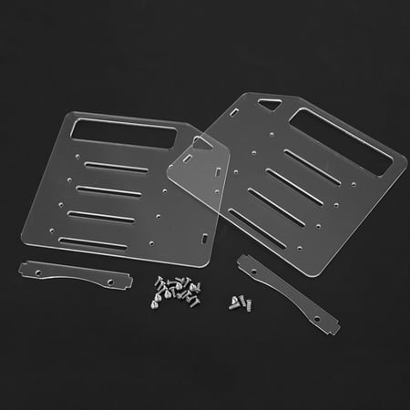 Hard Drive Case,Four layer Transparent Desktop Hard Drive Enclosure HDD ...