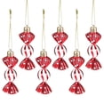 thumbnail image 3 of Cateissary 6 pack/lote elementos esenciales de Navidad decoraciones para árboles de Navidad colgante de caramelo inastillable para fiestas Kits de decoración para fiestas, 3 of 6