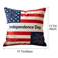 thumbnail image 3 of 4th Of July Independence Day Pillow Covers Patriotic Flag Throw Pillow Cases And Decorative Cushion Covers For Home Sofa Couch, 3 of 7