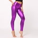 thumbnail image 3 of WILLBEST Pantalones Casuales para Mujer, Leggings Metálicos Brillantes, Mallas Elásticas de Cuero Ajustado de Alto Brillo, Pantalones elegantes para Mujeres a La Moda. Extra Grande, 3 of 4