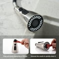 thumbnail image 5 of Kitchen Faucet Pull Down Sprayer Head Replacement 3 Functions with 15 Adapters Brushed Nickel, 5 of 8