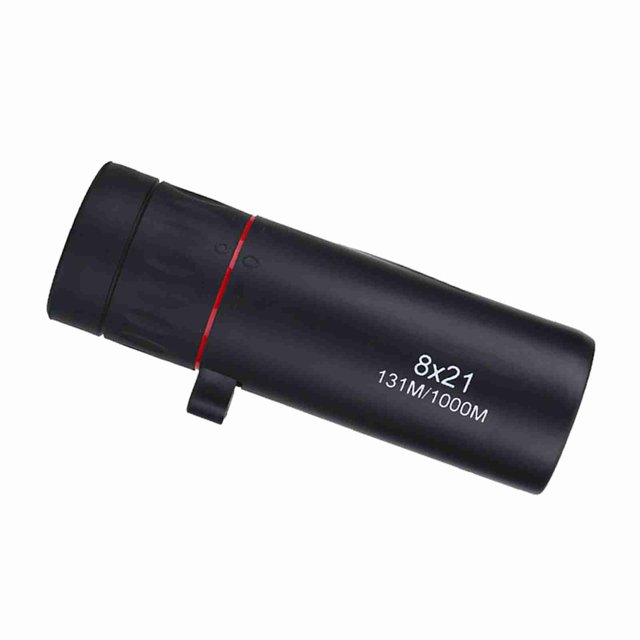 Telescopio Monocular 8X Para Viajes Al Aire, Caza, Portátil Y Duradero, Con Bolsa De Almacenamiento Y Correa Para La Muñeca