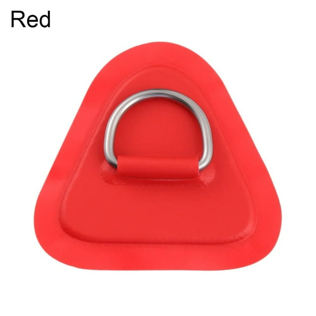 8pcs , Inflatable Boat PVC Patch With Stainless Steel Ring Kayak Surfboard Dinghy Raft Canoe Firm Cord Buckle Ring Pad