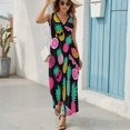 thumbnail image 6 of Flamingo Pattern Sleeveless Dress Female Clothing Dress Women Summer 2025 Dress, 6 of 7