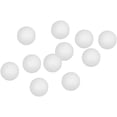 thumbnail image 3 of 100Pcs Foam Craft Balls Smooth Styrofoam Balls Round Polystyrene Balls DIY Modeling Art Projects Christmas Decorations (Solid 2cm), 3 of 8