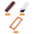 thumbnail image 3 of 8pcs Self-Stick Instant Cabinet Handle Pulls, Peel and Stick Cabinet Handles, Brown Red, 3 of 5