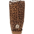 thumbnail image 3 of Bearpaw Women's Emma Short Hickory Leopard Ankle-High Suede Boot - 8M, 3 of 8