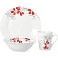 thumbnail image 3 of Set Vajilla de Porcelana Decorada Scarlet 12 Piezas, 3 of 5