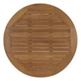 thumbnail image 5 of Modway Marina 40" Round Modern Wood Patio Teak Coffee Table in Natural, 5 of 6