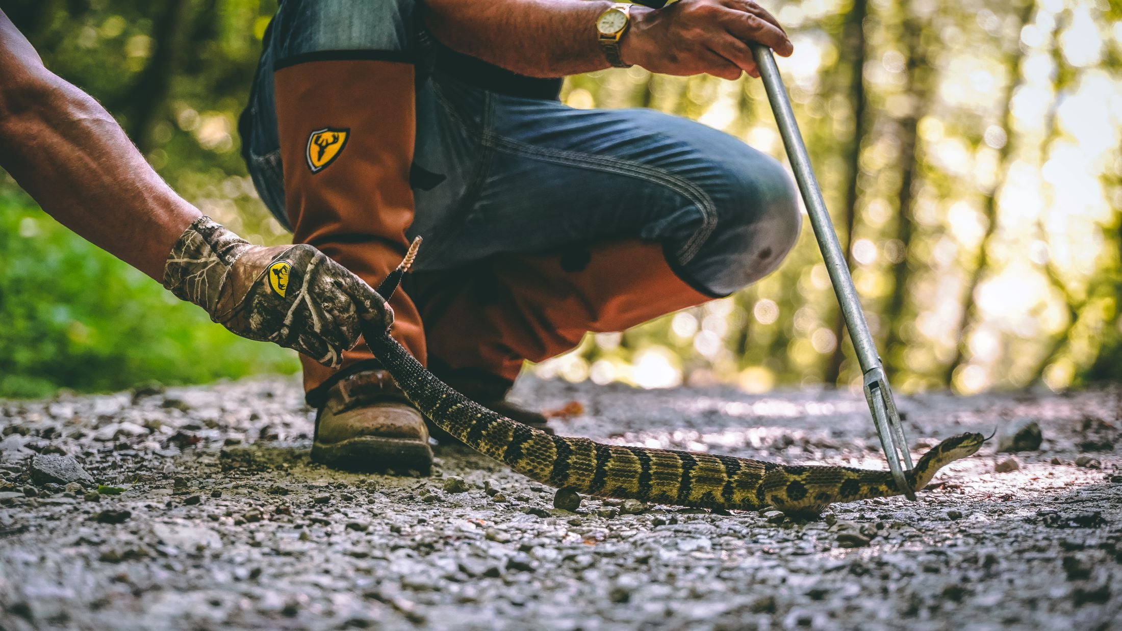 Blocker Outdoors Snake Chaps - Snake Bite Protection for Hunting, Hiking, Camping, Work for Men and Women