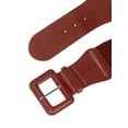 thumbnail image 2 of INSPIRE CHIC Elastic Waist Belts for Women Belts Rectangular Chunky Buckle Red 66-86cm/25.98-33.86", 2 of 4