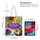 thumbnail image 5 of The Chronicles of Narnia Bolso de tela con estampado de lienzo para mujer, bolsa de compras reutilizable y estética, con cremallera interior, regalo para mujer, 35 × 40 cm., 5 of 6