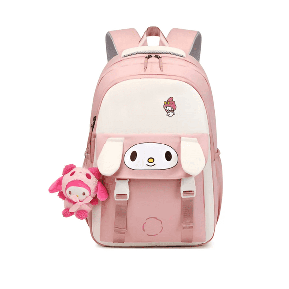 Mochila Oxford De Dibujos Animados A La Moda Malubero Rosa