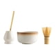 thumbnail image 1 of Juego de 4 piezas de batidor de matcha japonés de bambú para ceremonias, utensilios para matcha, accesorios de té para regalo, hogar y blanco, 1 of 9