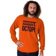 thumbnail image 5 of Octopi Day Math Geek Nerd Octopus Long Sleeve TShirt Men Women Brisco Brands 3X, 5 of 6