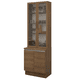 thumbnail image 1 of Kit Gabinete Bajo con Armario de Vidrio Madesa Glamy 70cm MM, 1 of 11