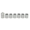 thumbnail image 4 of Metal Small Medicine Box, Portable Safe Emergency Keychain Pill Holder Weekly  For Fishing Silver, 4 of 8