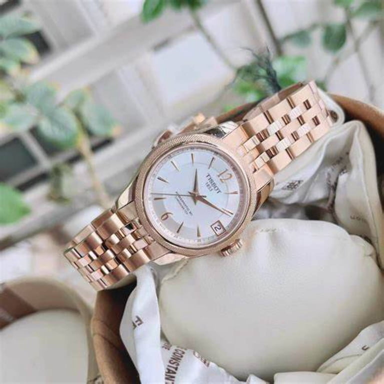 Tissot T-Classic Ballade Ladies Watch, Automatic, White 