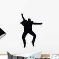thumbnail image 1 of Freestyle Break Dance Silhouette Wall Decal by Wallmonkeys Peel and Stick Graphic (18 in H x 12 in W) WM247428, 1 of 4