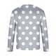 thumbnail image 4 of Amzcrzy Sudadera Para Hombre, Moda Informal, Estampado, Cuello Redondo, Manga Larga, Blusa Estampada, Gris, 2Xl, 4 of 4