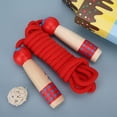 thumbnail image 2 of Cotton Wire  Skipping Rope, Jumping Rope, For Exercise Outdoor Workout Green,Red,Orange, 2 of 8