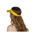 thumbnail image 2 of TopHeadwear Glitter Sequin Visor Hat - Yellow, 2 of 2