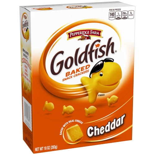 Pepperidge Farm Goldfish Cheddar Crackers, 10 oz. Box