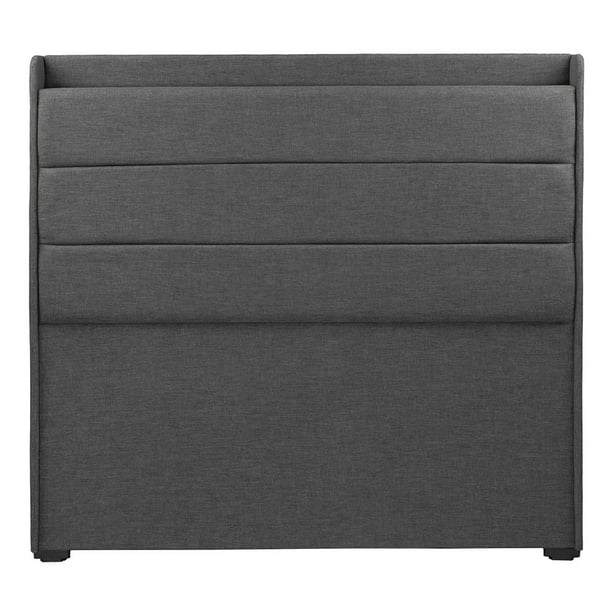Cabecera Individual Trinity Wing Gris Acero