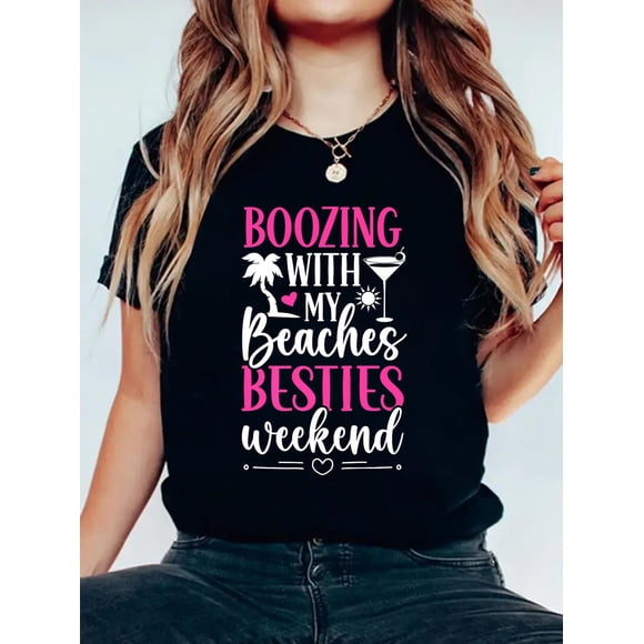 Besties Weekend Funny Best Friend Weekend Trip Premium T-Shirt