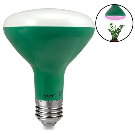 Acuvar BR30 9W E26 LED Grow Light Bulb Hydroponic Full Spectrum Enriched Ideal for Budding, Flowering & Vegetative